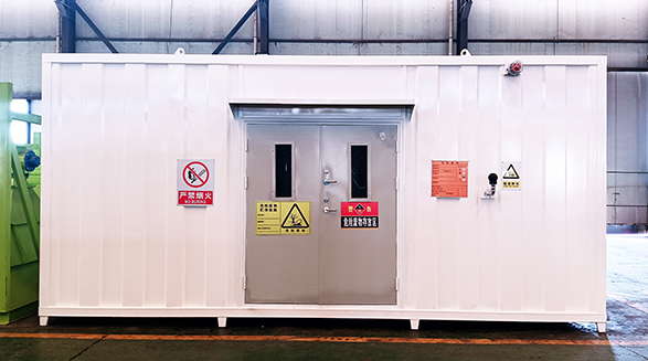 鄭州樸華科技危廢暫存間建設(shè)